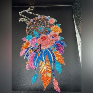 Colorful Crystal Dreamcatcher Diamond Art.   New to inventory.  Beautiful.
